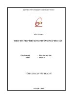 Theo dõi nhịp thở bằng phương pháp học sâu (tt)