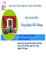 Giáo trình bài giảng tổng quan viễn thông