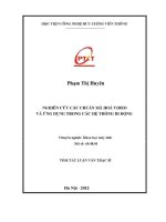 Nghiên cứu các chuẩn mã hóa video và Ứng dụng trong các hệ thống di Động (tt)