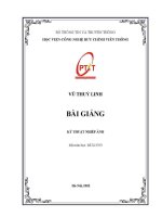 Bài giảng kỹ thuật nhiếp ảnh