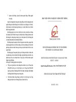 Xây dựng mạng thông tin tư vấn thông tin thuốc và cảnh giác dược (tt)