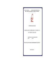 Giải pháp phát triển dịch vụ di Động 3g tại viettel telecom (tt)