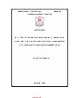 Rào cản của hành vi sử dụng dịch vụ thăm khám sa sút trí tuệ Ở người trên 50 tuổi tại một số tỉnh của việt nam và một số yếu tố liên quan