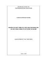 Luận Án tiến sĩ nghiên cứu phát triển cấu trúc ebg Ứng dụng cho các hệ thống thông tin vô tuyến thế hệ mới