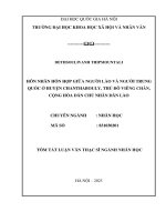 02050007176 tóm tắt hôn nhân hỗn hợp giữa người lào và người trung quốc Ở huyện chanthabouly, thủ Đô viêng chăn, cộng hòa dân chủ nhân dân lào