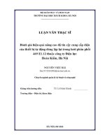 Luận văn thạc sĩ các nhân tố Ảnh hưởng Đến hành vi mua sắm trực tuyến của người tiêu dùng Ở việt nam