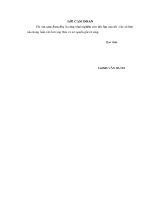 Luận văn thạc sĩ phân tích và giải pháp giảm thiểu rủi ro của ngân hàng tmcp công thương chi nhánh tiên sơn