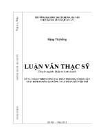 Luận văn thạc sĩ hoàn thiện công tác phân tích hoạt Động sản xuất kinh doanh tại công ty cổ phần hóa chất việt trì