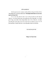 Luận văn thạc sĩ giải pháp thu hút khách du lịch nước ngoài tại quảng ninh