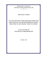 Luận văn thạc sĩ các giải pháp hoàn thiện kênh phân phối nhãn hàng mattana tại chi nhánh phía bắc thuộc tổng công ty may nhà bè công ty cổ phần