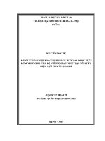 Luận văn thạc sĩ Đánh giá và một số giải pháp nâng cao Động lực làm việc cho cán bộ công nhân viên tại công ty Điện lực tuyên quang
