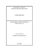Luận văn thạc sĩ phân tích thực trạng và Đề xuất giải pháp Đảm bảo sự thành công quá trình cổ phần hoá công ty Điện lực i