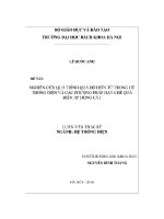 Luận văn thạc sĩ nghiên cứu quá trình quá Độ Điện từ trong hệ thống Điện và các phương pháp hạn chế quá Điện Áp Đóng cắt