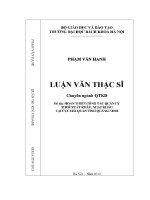 Luận văn thạc sĩ hoàn thiện công tác quản lý thuế xuất khẩu nhập khẩu tại cục hải quan tỉnh quảng ninh