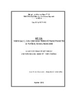 Luận văn thạc sĩ nghiên cứu các mô hình kênh trong hệ thống thông tin vô tuyến băng siêu rộng uwb