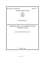 Đánh Giá Kết Quả Điều Trị Ung Thư Biểu Mô Tuyến Giáp Thể Biệt Hóa Bằng I-131 Tại Bv Ung Bướu Tp Cần Thơ.pdf