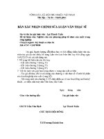 Luận văn thạc sĩ nghiên cứu các phương pháp tổ chức sản xuất trong công nghiệp