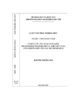 Luận văn thạc sĩ nghiên cứu Ứng dụng phần mềm pro engineer wildfire trong thiết kế và gia công khuôn mẫu cho các sản phẩm nhựa