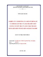 Luận văn hệ thống Điều khiển tự Động dcs trong nhà máy sản xuất khí công nghiệp