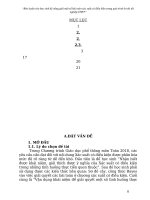 Skkn cấp tỉnh rèn luyện cho học sinh kỹ năng giải một số bài toán xác suất có Điều kiện trong quá trình Ôn thi tốt nghiệp thpt