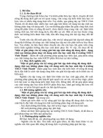 Skkn cấp tỉnh một số giải pháp rèn kỹ năng giải bài tập tính nồng Độ dung dịch   dạng chất tan không phản Ứng với dung môi cho học sinh lớp 8 trường thcs vĩnh thành