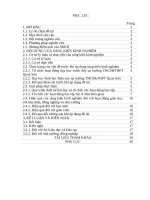 Skkn cấp tỉnh thiết kế bài dạy Đột biến gene   sinh học 12 theo hướng phát triển phẩm chất và năng lực học sinh Ở trường thcs&thpt quan sơn