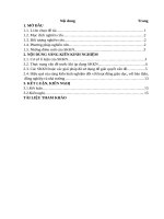 Skkn cấp tỉnh rèn luyện kĩ năng nói và nghe cho học sinh lớp 10 trong dạy học ngữ văn thông qua hoạt Động nhóm