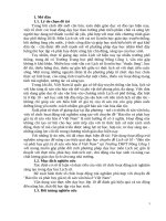 Skkn cấp tỉnh vận dụng hoạt Động trải nghiệm sáng tạo Để nâng cao hiệu quả dạy học chuyên Đề lịch sử 10 bảo tồn và phát huy giá trị di sản văn hoá Ở việt nam tại trường thpt nông cống 1