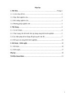 Skkn cấp tỉnh khai thác các thí nghiệm vật lí Đơn giản dễ làm trong dạy học vật lí Ở trường thpt nhằm tạo hứng thú và phát triển năng lực tư duy cho học sinh