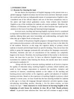 Skkn cấp tỉnh some measures to create interest in learning english at the beginning of each lesson for students in class 3b at vinh thanh primary school, vinh loc district, thanh hoa province