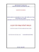Luận văn thạc sĩ phương pháp xác Định Điểm sự cố dựa trên thông tin từ hai Đầu Đường dây tải Điện