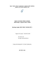 Báo cáo bài thực hành môn học mạng máy tính bài thực hành bài thực hành số 1