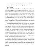 Báo cáo phân tích các điểm mới của Quy định 294-QĐ/TW và Quy định 296-QĐ/TW