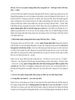 Đề tài luận triết học