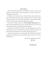 Phân tích hoạt Động kinh doanh của nhà thuốc huỳnh liên tại thị xã hòa thành, tỉnh tây ninh
