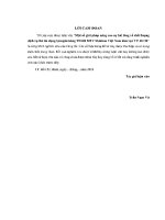 Luận văn một số giải pháp nâng cao sự hài lòng về chất lượng dịch vụ thẻ tín dụng tại ngân hàng tnhh mtv z01