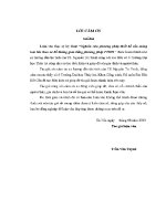 Luận văn nghiên cứu phương pháp thiết kế cầu máng loại lớn theo sơ Đồ không gian bằng phương pháp phần tử hữu hạn