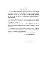 Luận văn tính toán cửa nhận nước nhà máy thủy Điện cùng làm việc với nền bằng phương pháp phần tử hữu hạn