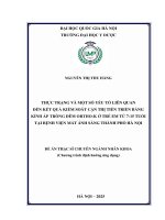 00050014072 thực trạng và một số yếu tố liên quan Đến kết quả kiểm soát cận thị tiến triển bằng kính Áp tròng ortho k Ở trẻ em từ 7 15 tuổi tại bệnh viện mắt Ánh sáng, thành phố hà nội