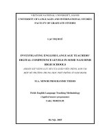 04051002160 investigating english language teachers’ digital competence levels in some nam dinh high schools