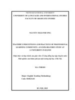 04051002143 teachers’ perception and practices of professional learning community an exploratory study at a university in hanoi