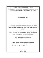 04051002172 an investigation into the practice of teaching mathematics among esl teachers in a primary school