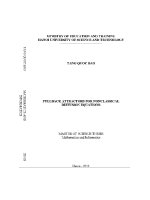 Luận văn thạc sĩ pullback attractors for nonclassical diffusion equations
