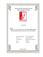 Luận văn thạc sĩ nghiên cứu và xây dựng thuật toán Điều khiển Để Đồng bộ hóa bộ biến Đổi bán dẫn công suất với lưới Điện