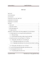 Luận văn nghiên cứu công nghệ mbr Ứng dụng trong xử lý nước rác