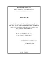 Luận văn nghiên cứu giao thức và cơ chế cho phép liên kết kiến trúc ims với hạ tầng mạng openflow