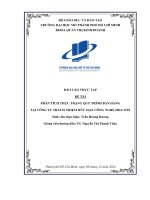 Phân tích thực trạng quy trình bán hàng tại công ty trách nhiệm hữu hạn công nghệ hoa sơn