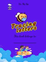 Alphabet tracing - Tô chữ cái trong bảng chữ cái tiếng Anh