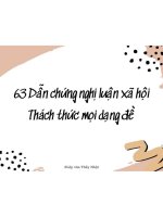 63 dẫn chứng nlxh