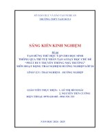 Skkn tạo hứng thú học tập cho học sinh thông qua trí tuệ nhân tạo ai dạy học chủ Đề “phát huy truyền thống nhà trường” môn hoạt Động trải nghiệm hướng nghiệp lớp 10